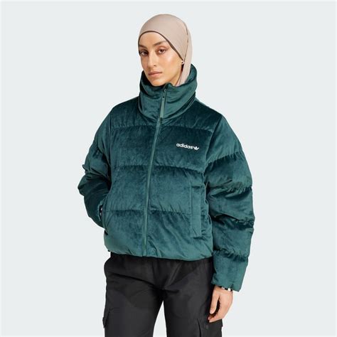 adidas down regen|adidas Regen Velvet Down Puffer Jacket .